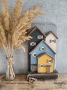 Drewniany wieszak na klucze