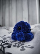 ośmiorniczka na szydełku pluszak maskotka amigurumi rękodzieło  