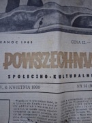 Tygodnik Powszechny nr 14/1980 (1628) Jan Kochanowski; Zakopane