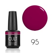 CULT Lakier Hybrydowy 15 ml / UV/LED Gel Colour / Magenta 95