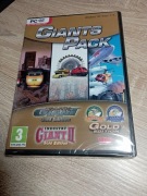 3in1 Traffic Giant, Giant, Industry Giant II. PC ANG NOWA FOLIA 