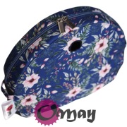 Organizer Obag MOON LIGHT granatowy – róże pudrowe niebieski wkład | OMAY