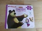 Mini książeczka malucha masza i niedźwiedź z puzzlami
