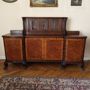 Kredens dąb orzech przedwojenny