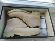 BADURA TRZEWIKI MĘŻCZYZNA, MĘSKIE SKÓRZANE, JASNY BEŻ MB-BACKFORD-05 R.41