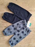 Spodnie niemowlęce, polarowe - 2 pak - rozm 68