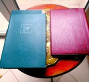 zestaw dużych klaserów na znaczki 2 sztuki