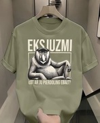 Koszulka z nadrukiem TYPOWY JANUSZ prezent T-shirt ubranie