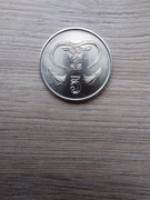 Cypr 5 cents 1998 stan I; typ 2 herbu; głowa byka
