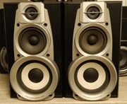 DUŻE MOCNE KOLUMNY MONITORY TECHNICS SB-DV280 2x180W MUSIC 6 ohm