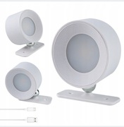 lampa ścienna led Eujam bezprzewodowa biała 