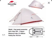 Naturehike Cloud 2 namiot lekki rower wędrówki