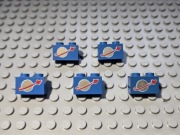 KLOCKI LEGO ELEMENTY SPACE KOSMOS Z NADRUKIEM OD 1ZŁ LICYTACJA