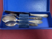 Stare Polskie Srebrne Sztućce Sygnowane