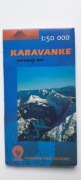 Mapa Karawanki (Planinska Zveza) SK