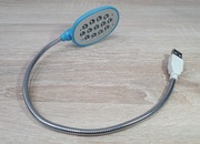 Lampka LED na USB, biurkowa, elastyczna