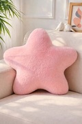 PODUSZKA OZDOBNA GWIAZDKA Różowa 30cm