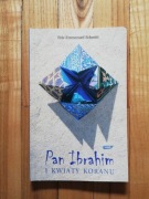 książka "Pan Ibrahim i kwiaty koranu" Eric Emmanuel Schmitt  