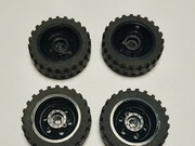 lego technic koła terenowe opony+felgi wąskie 43,2x14