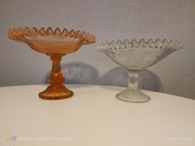 Dwie stare patery owocarki  zabkowice