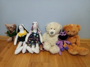 Zestaw 7 pluszaków / miśków