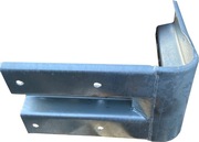 Łącznik narożny barier drogowych 90st