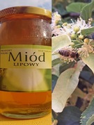 Miód lipowy 720 ml z własnej pasieki
