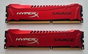 8GB 2x4G Pamięć RAM DDR3 HyperX Savage 1866MHz CL9 XMP HX318C9SR/4