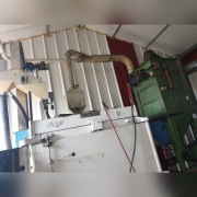 Srutownica turbinowa automat piaskarka felg felgi