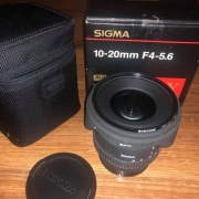 OBIEKTYW SIGMA 10-20 MM F4-5.6