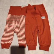 Spodenki niemowlęce 2szt 50-56 0-2m LUPILU 98% bawełna 