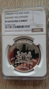 20zł.1996r.Tysiąclecie Miasta Gdańska.NGC PF69