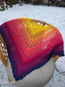 Chusta szydełkowe hand made