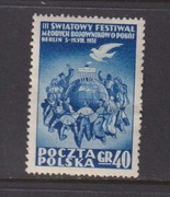 Fi 566  Świat. Festiw. Młodych Bojown.