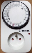 3 x Brilux programator czasowy dobowy 101D