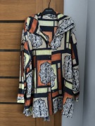 koszula we wzory vintage oversize