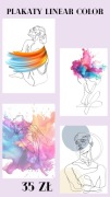 Plakat Linear Color 