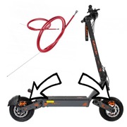 Kukirin G4 komplet czerwonych linek hamulcowych (przód + tył)