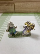 Króliczki figurka ozdoba