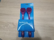 Silikonowe szczotki do mycia naczyń 