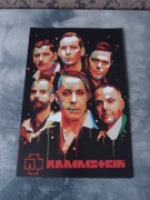 plakat zespołu muzycznego rammstein