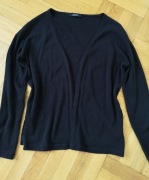 Kardigan ESMARA Czarny sweterek bawełna narzutka  M 24 hm 