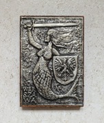 Stary obrazek Warszawa Syrenka / Cepelia / Unikat