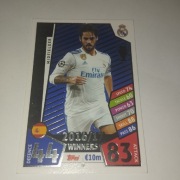 Match Attax Champions League (2017-2018) Isco Real Madrid CF