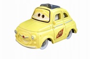 Zabawka model samochodu Luigi żółty Fiat 500 Auta Cars Mcqueen
