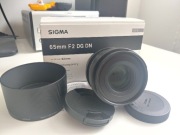 Obiektyw Sigma C DG DN 65 mm f 2.0 Sony FE świetny stan perfekcyjny obrazek