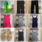 Duży Zestaw ubrań i dodatków ze zdjęcia L/40