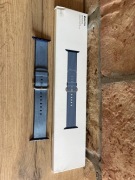 Pasek do Apple Watch Woven Nylon Navy / Tahoe Blue