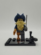 Minifigurka Davy Jones z świata Piraci z Karaibów Kompatybilna z LEGO