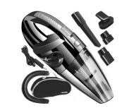 Odkurzacz samochodowy bezprzewodowy zestaw końcówki + torba